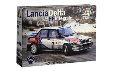 Italeri 1/24 Lancia HF Integrale Car Kit